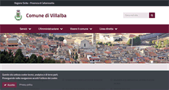 Desktop Screenshot of comune.villalba.cl.it